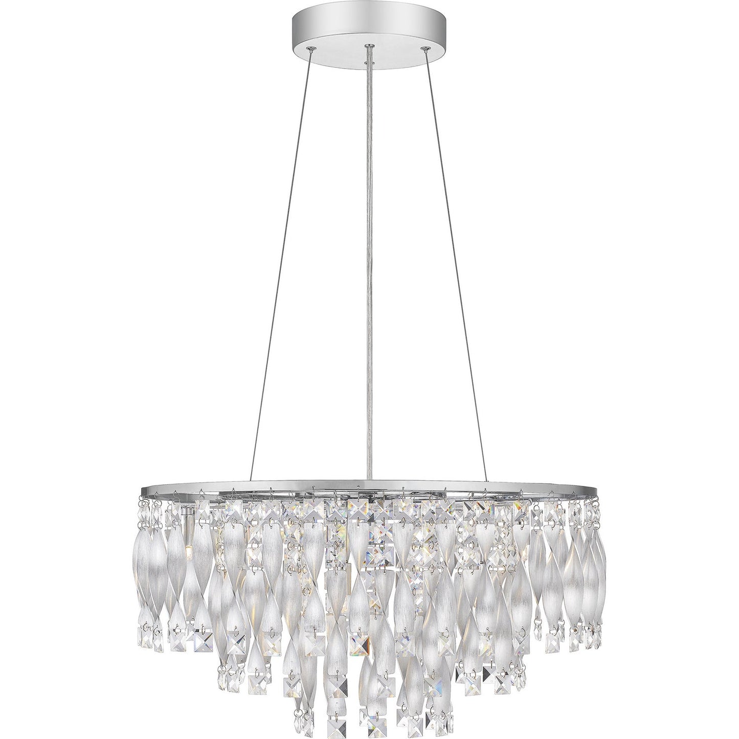 Twinkle 6-Light Pendant In Polished Chrome
