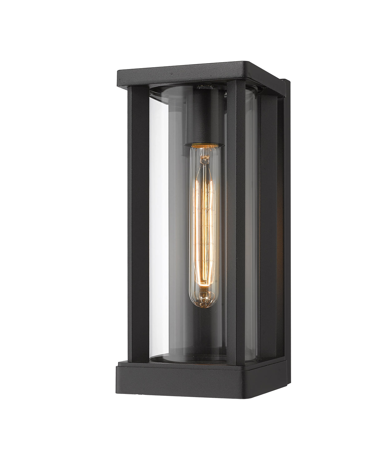 Z-LIte Glenwood 1-Light Outdoor Wall Sconce In Black