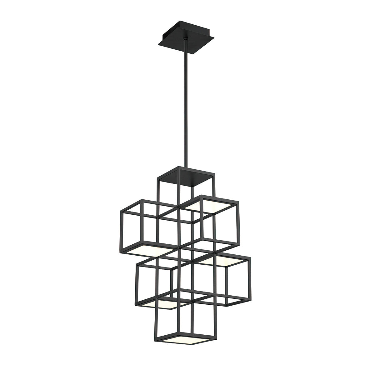 Ferro LED Pendant In Black