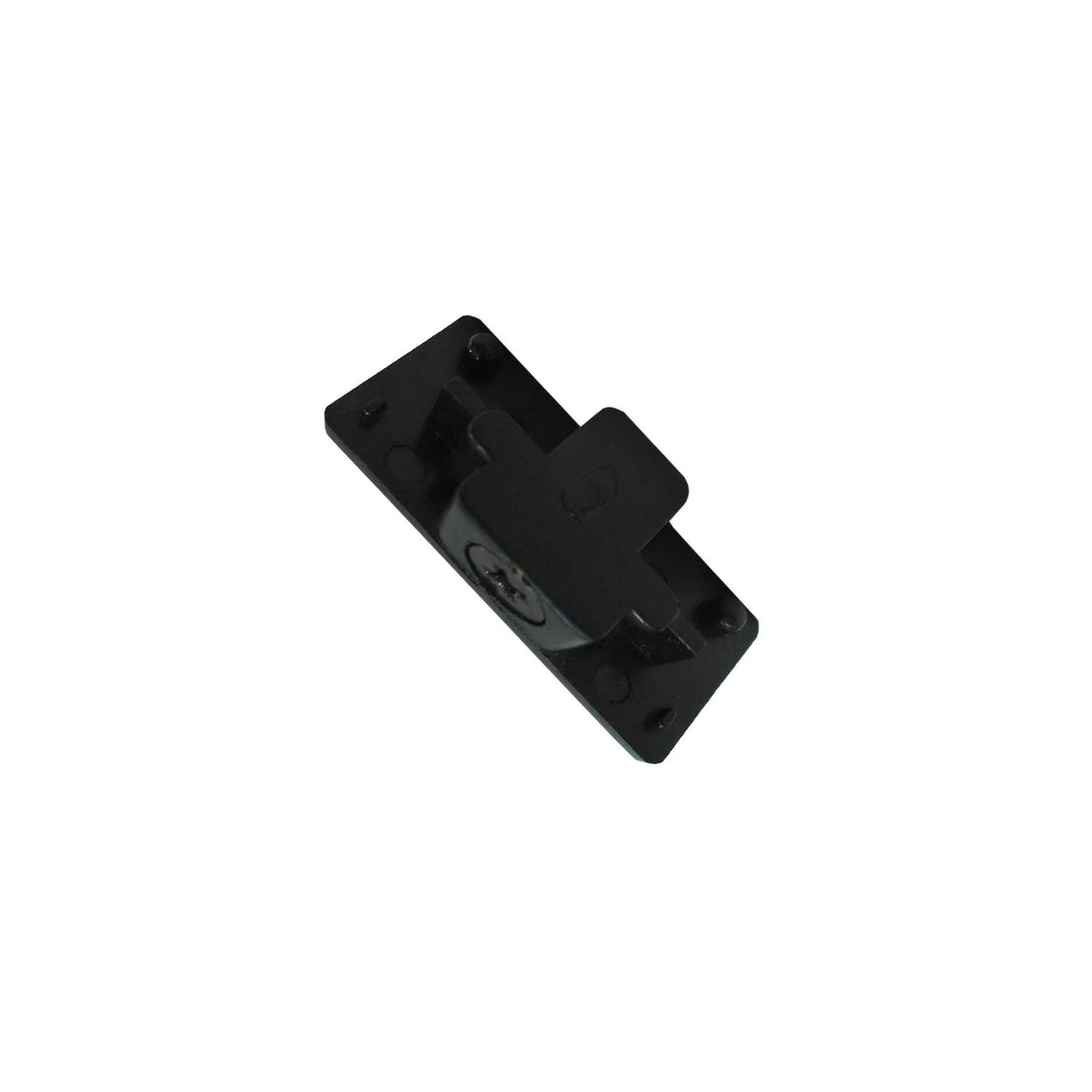 Cal Track Dead End Cap (3 Wires) In Black