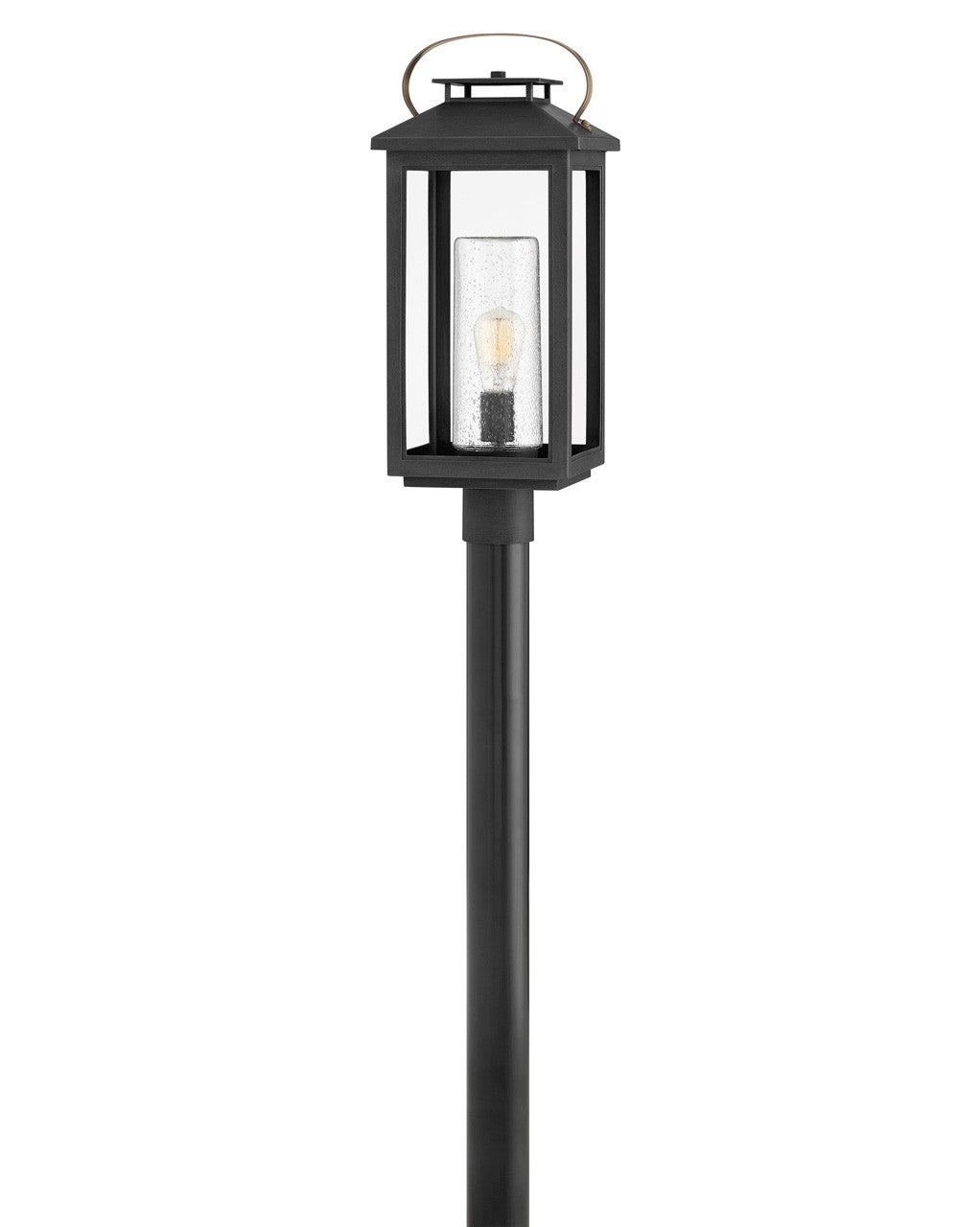 Atwater LED Post Top Or Pier Mount In Black
