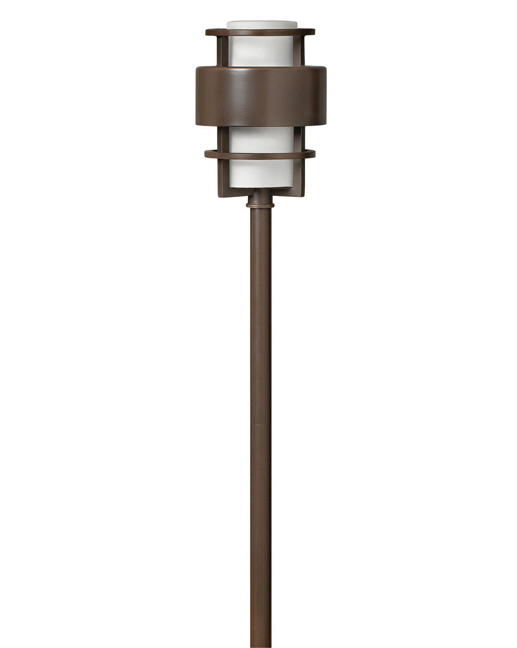 Saturn Path LED Path Light In Metro Bronze