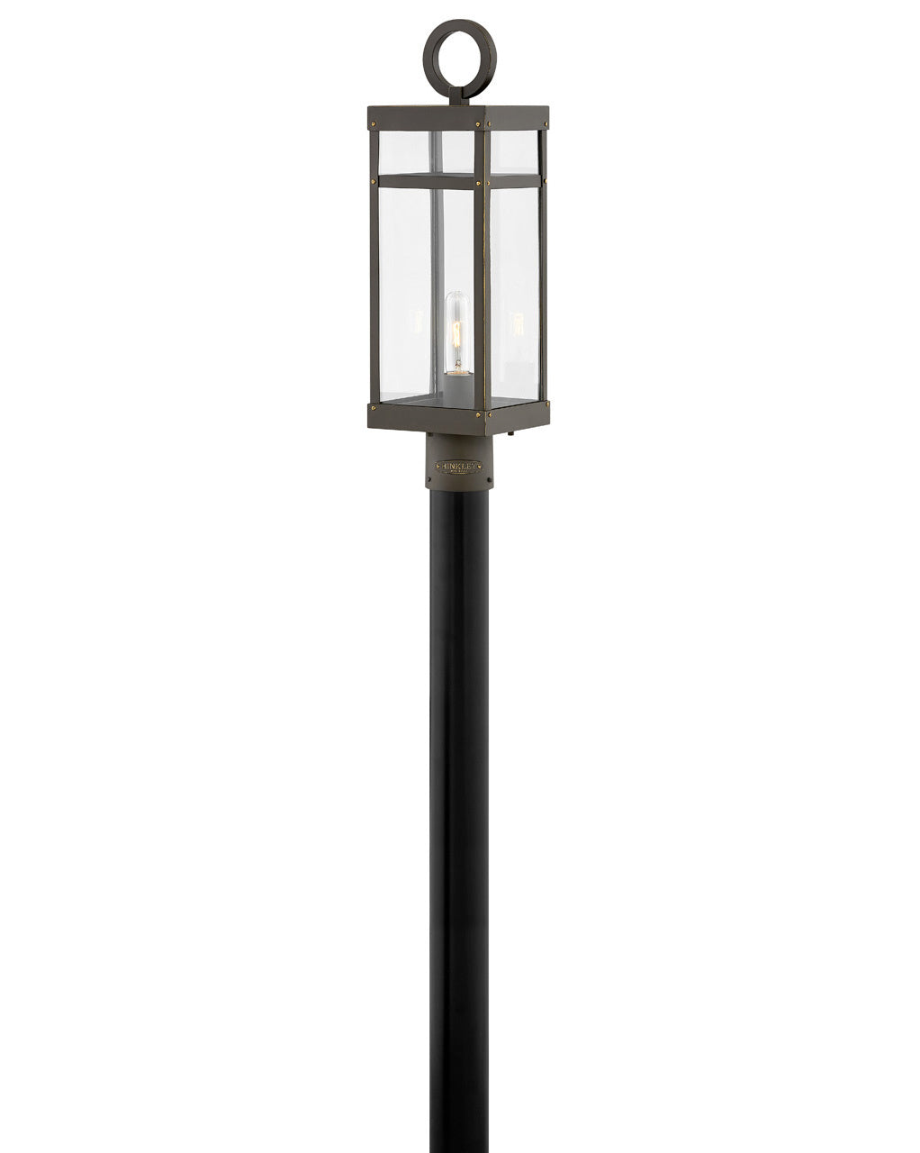 Porter LED Post Top Or Pier Mount In Oil Rubbed Bronze
