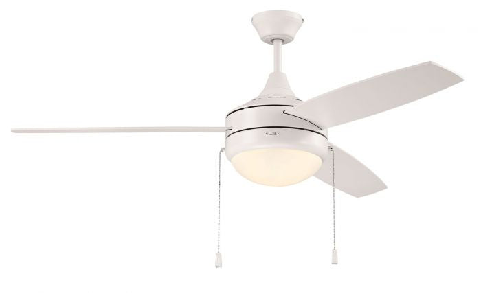Phaze Energy Star 3-Blade 52" Ceiling Fan In White