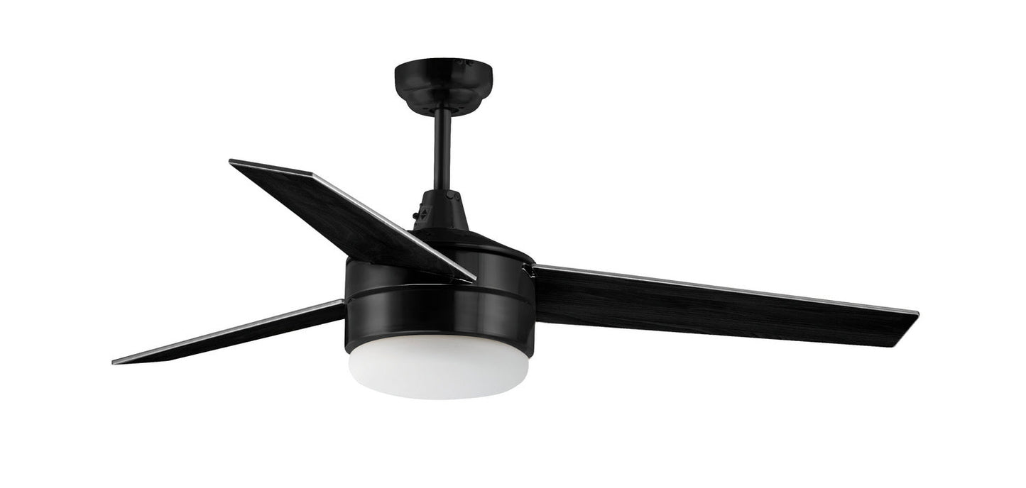 Maxim Trio 52" Ceiling Fan In Black
