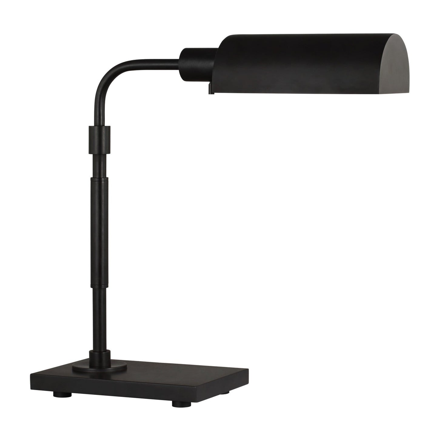 Kenyon One Light Task Table Lamp In Aged Iron