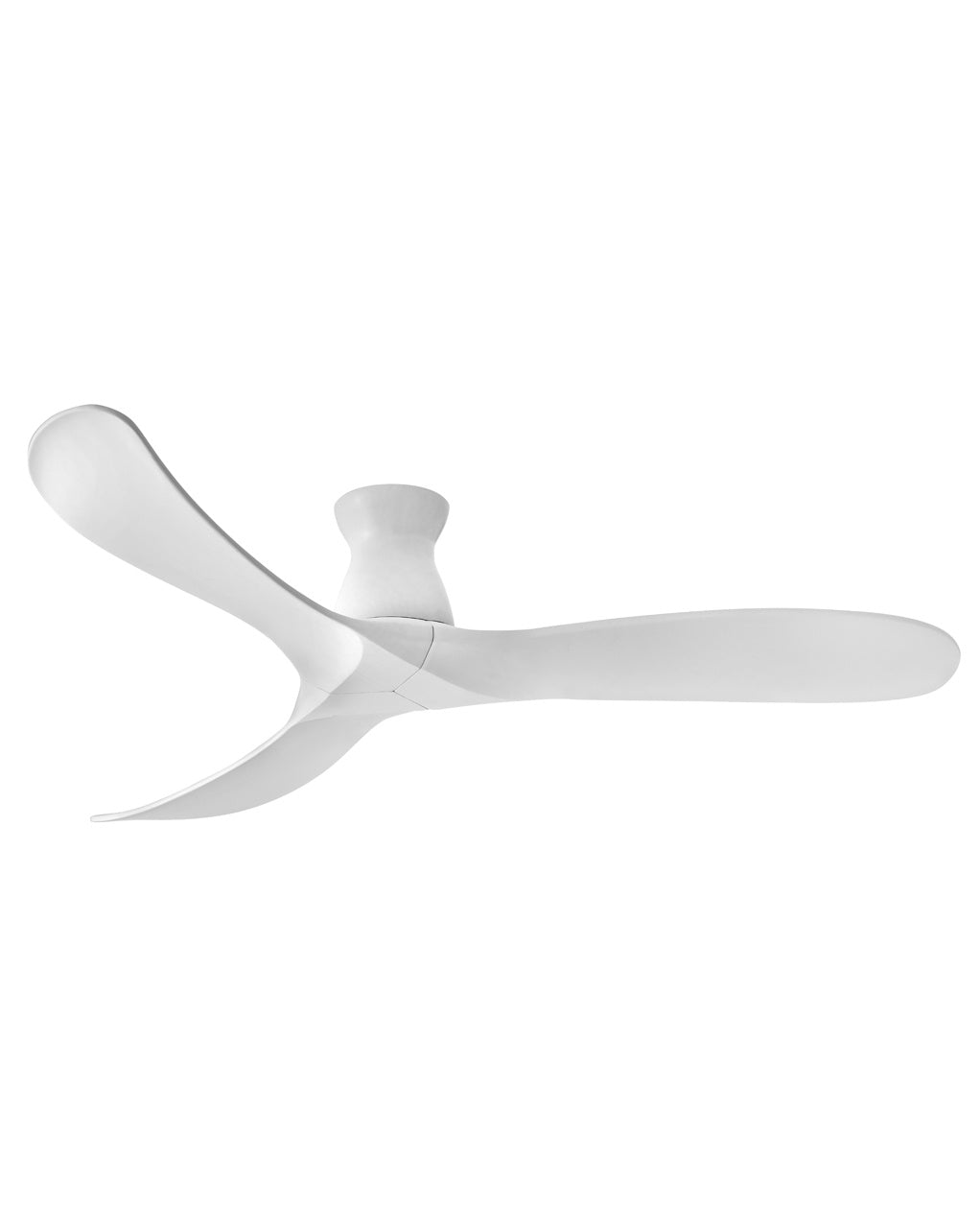 Swell Flush 60" Ceiling Fan In Matte White