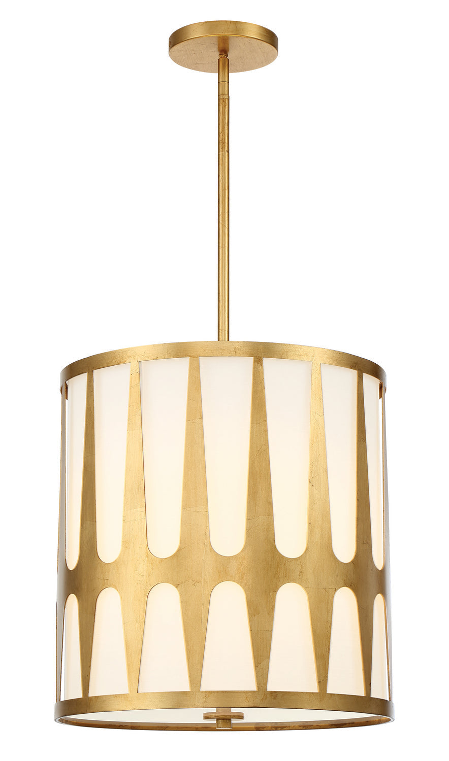 Royston 4-Light Pendant In Antique Gold