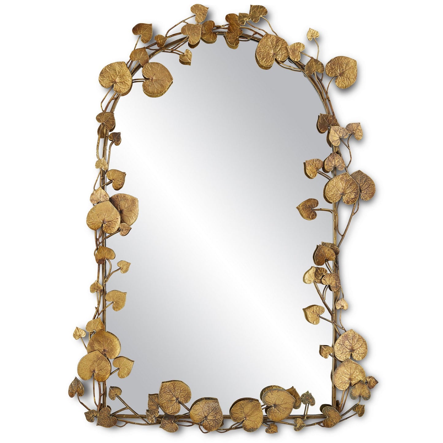 Vinna Mirror In Antique Brass