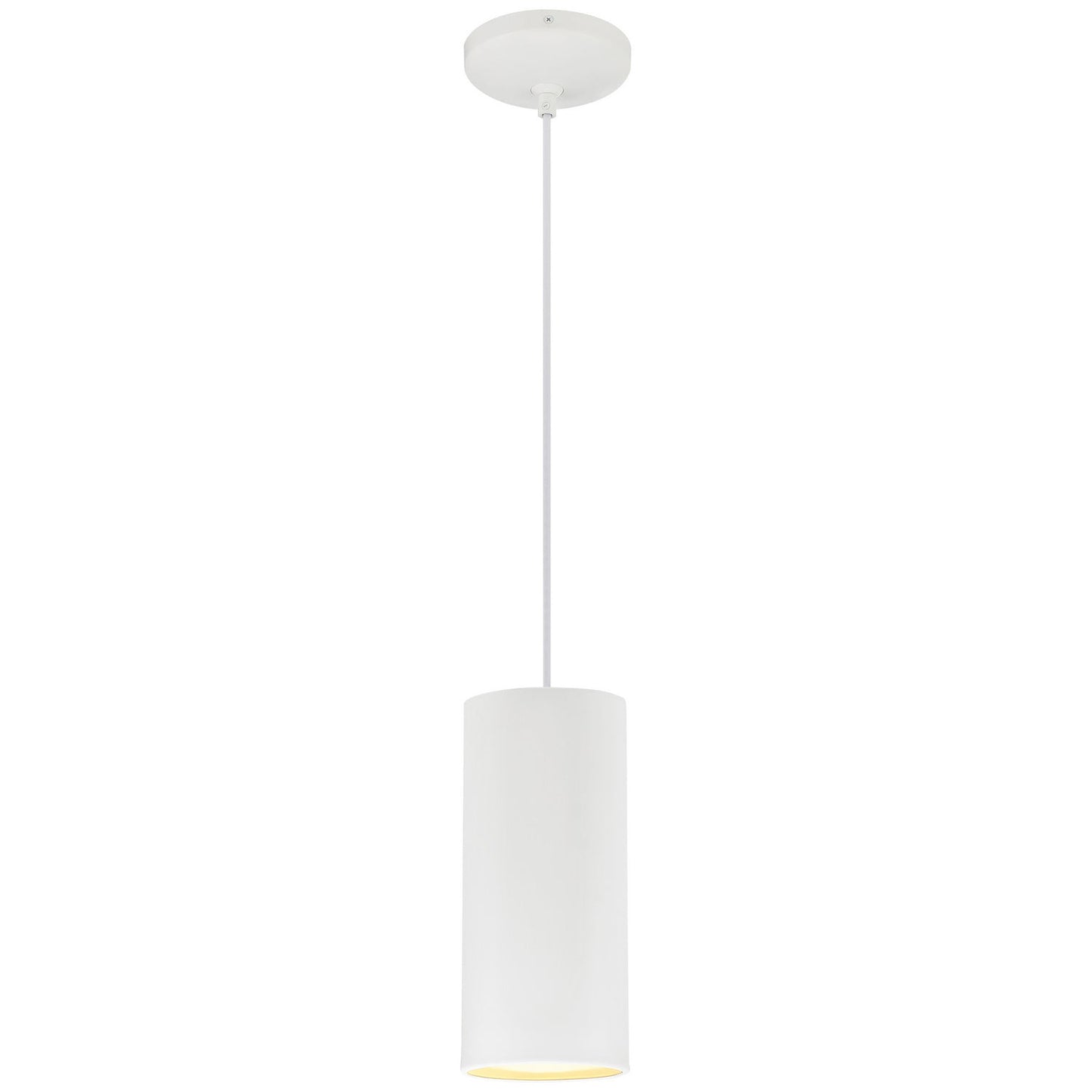 Pilson 1-Light Pendant In Matte White