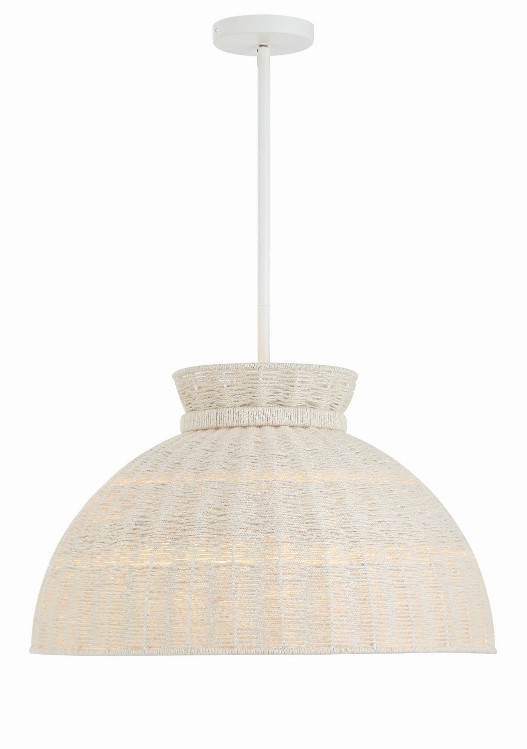 Reese 4-Light Pendant In Matte White