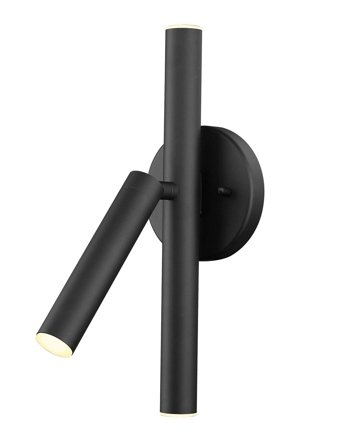 Z-LIte Forest LED Wall Sconce In Matte Black