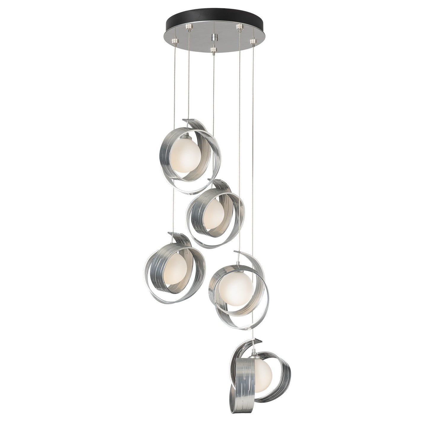 Riza 5-Light Pendant In Sterling