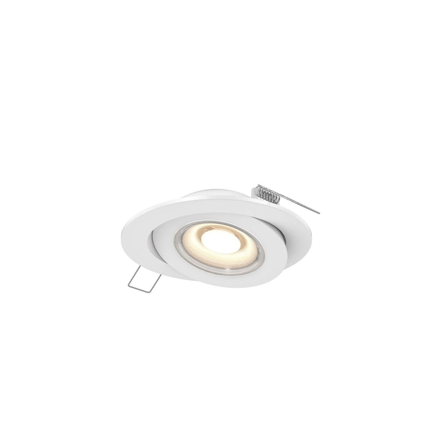 LED Recessed Gimbal In Matte White