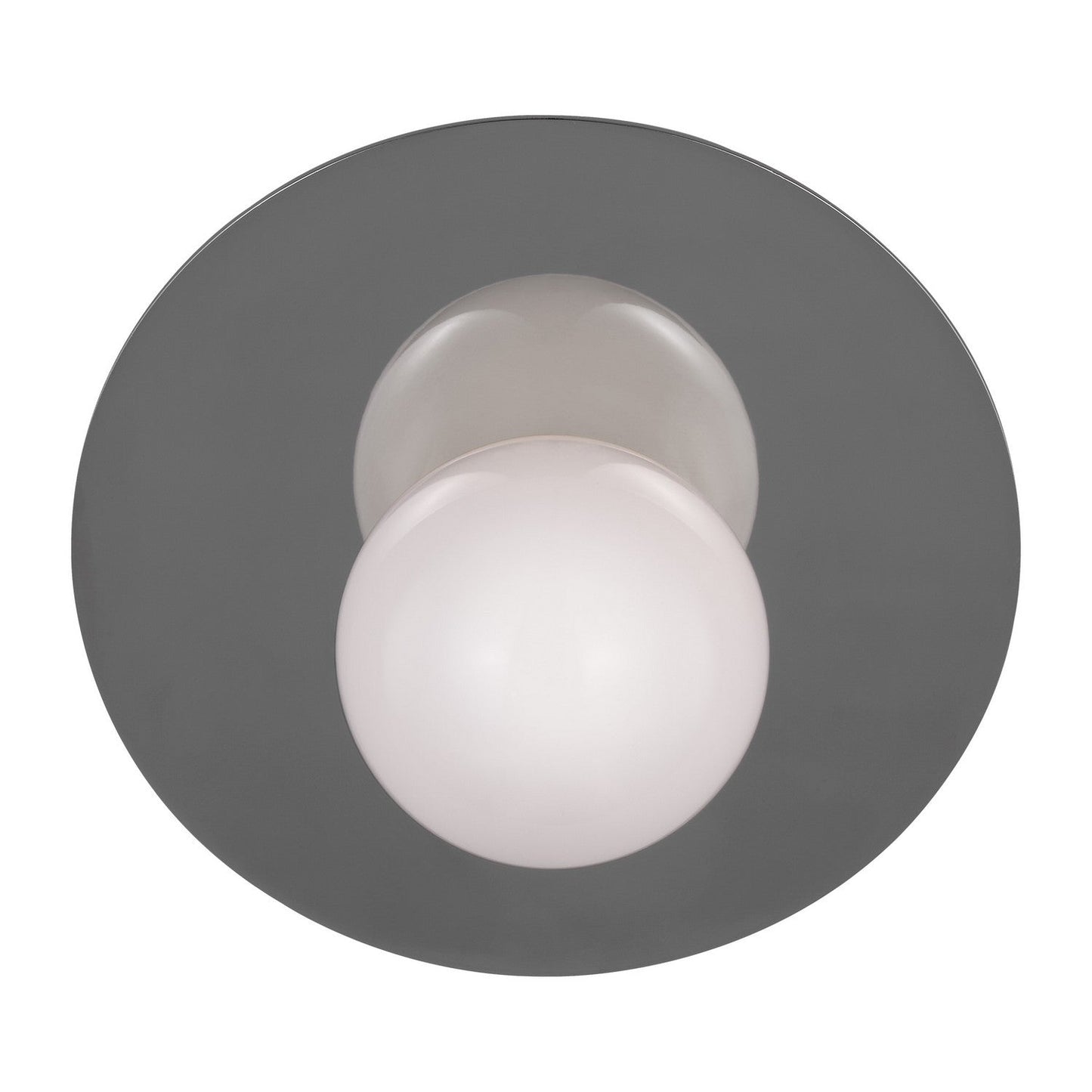 Nodes 1-Light Bath Vanity In Polished Nickel