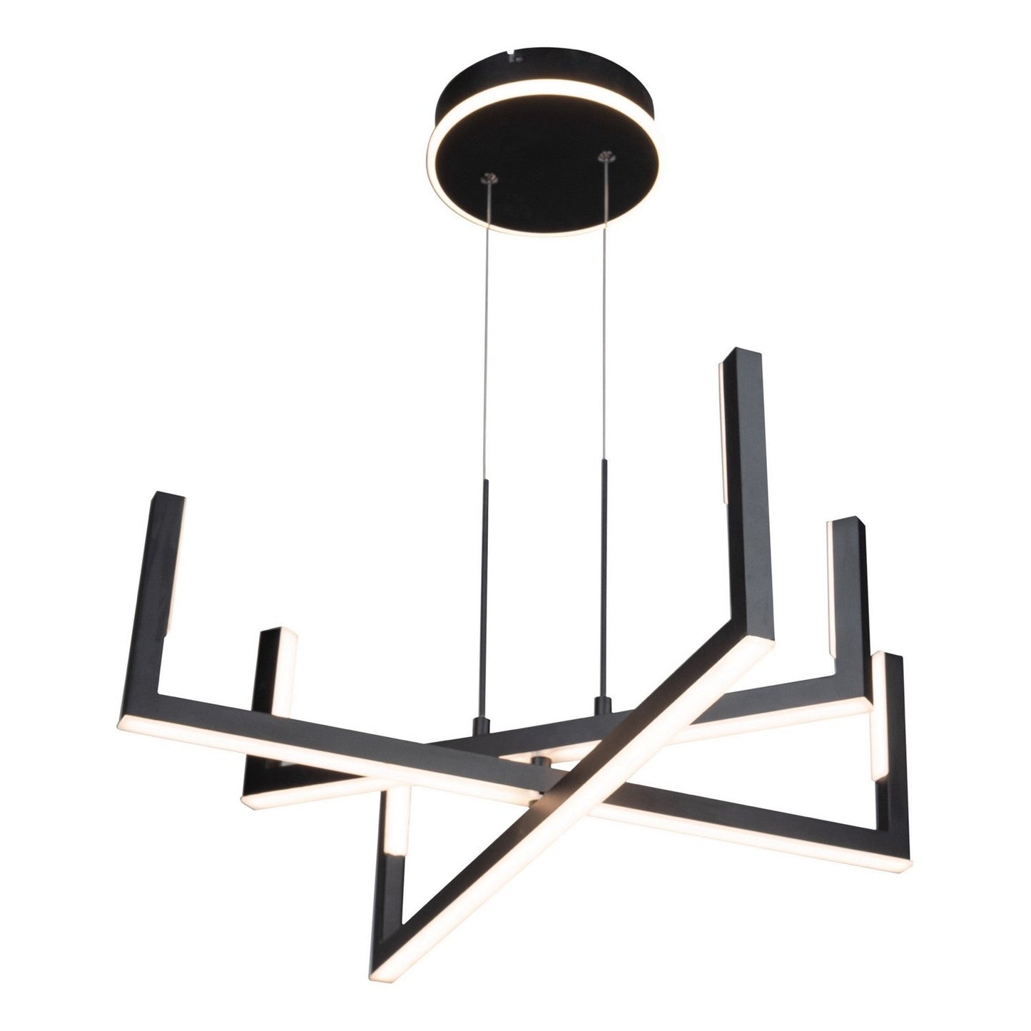 Silicon Valley LED Chandelier In Black