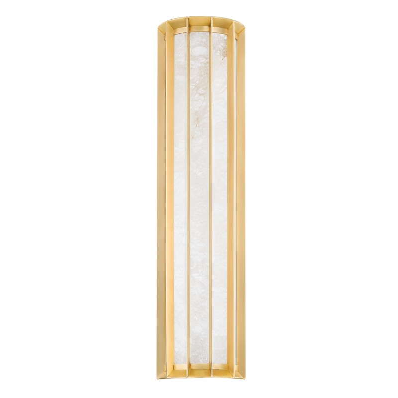 Leda LED Wall Sconce In Vintage Brass