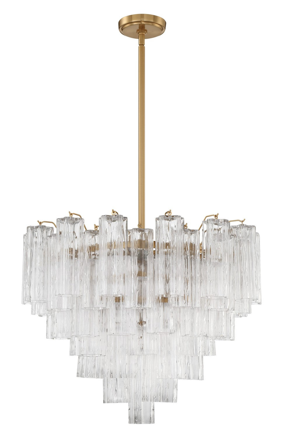 Addis 12-Light Chandelier In Aged Brass