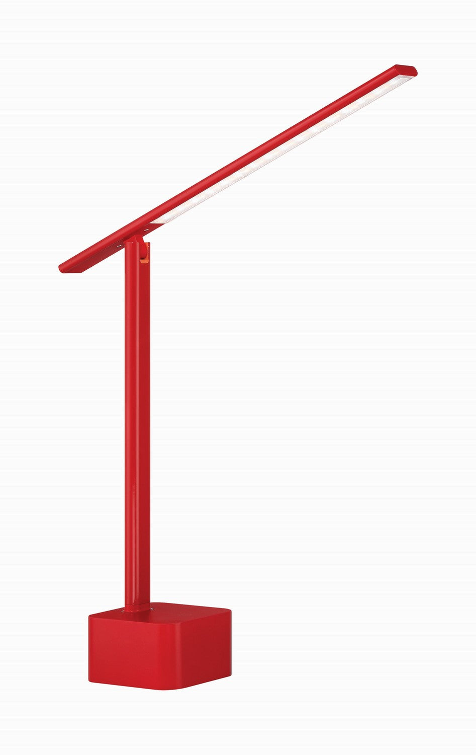Portables LED Table Lamp In Gloss Red