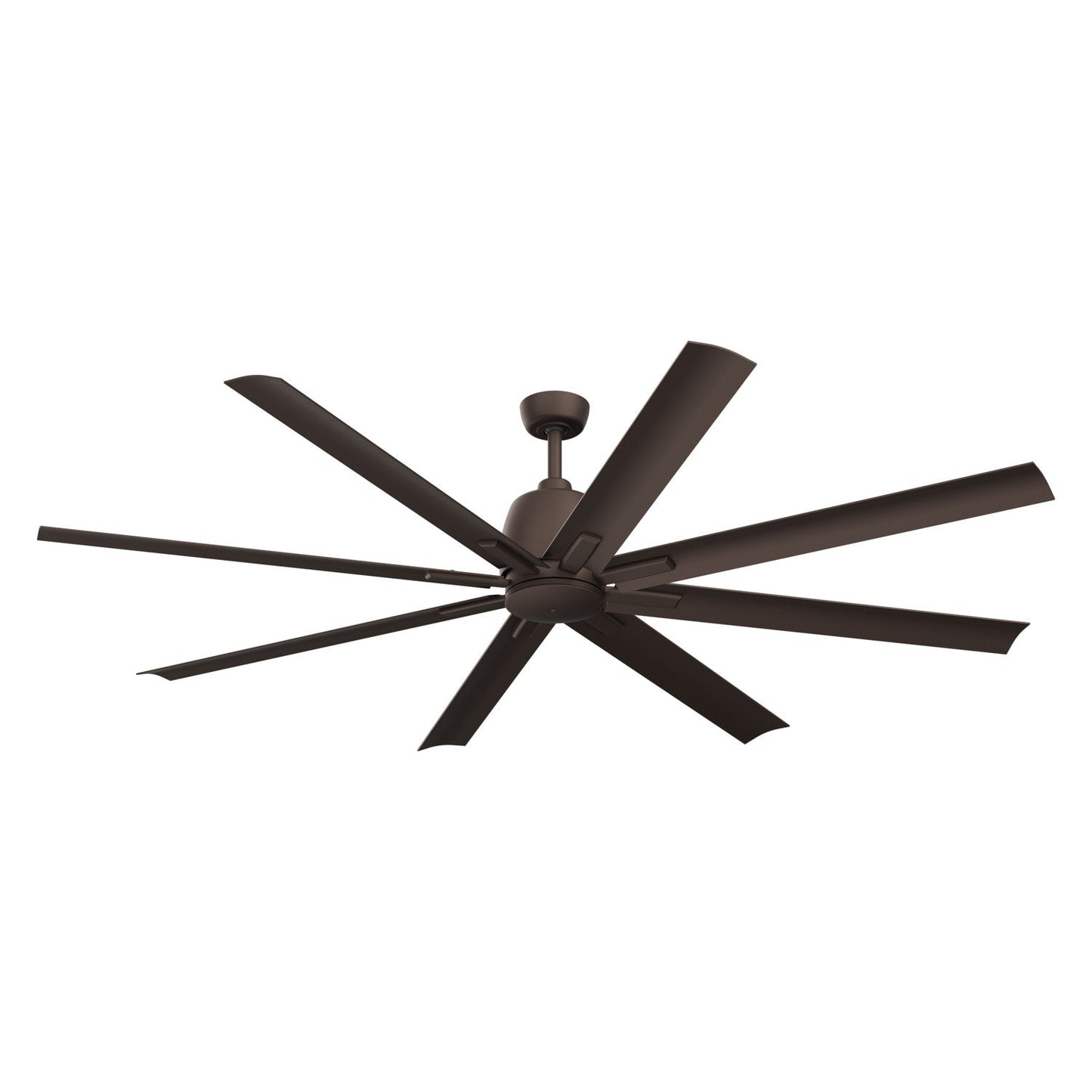 Breda 75" Ceiling Fan In Satin Natural Bronze
