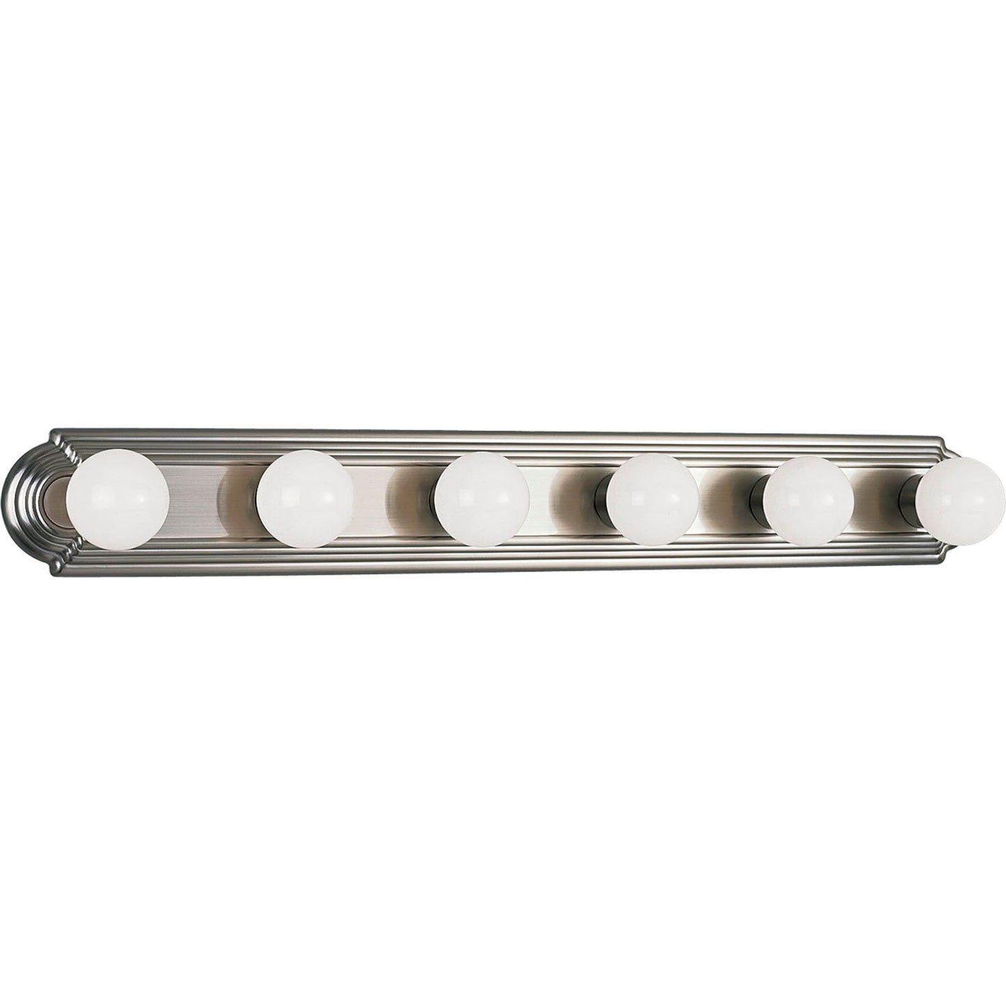 Broadway 6-Light Bath & Vanity Lighting In Brushed Nickel