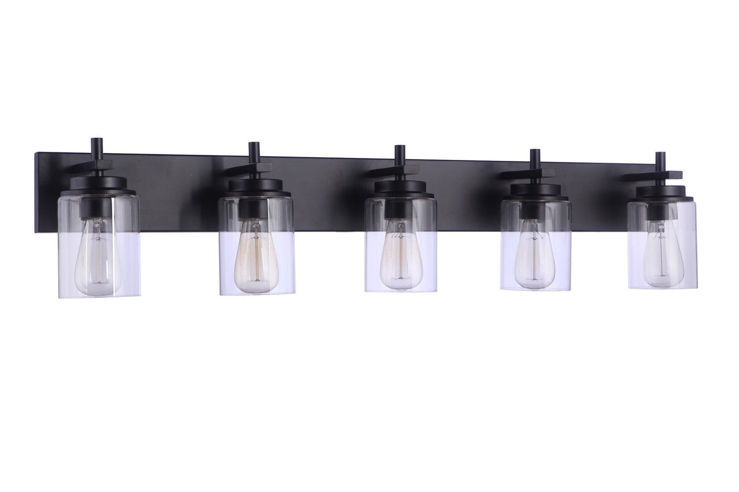 Reeves 5-Light Vanity In Flat Black