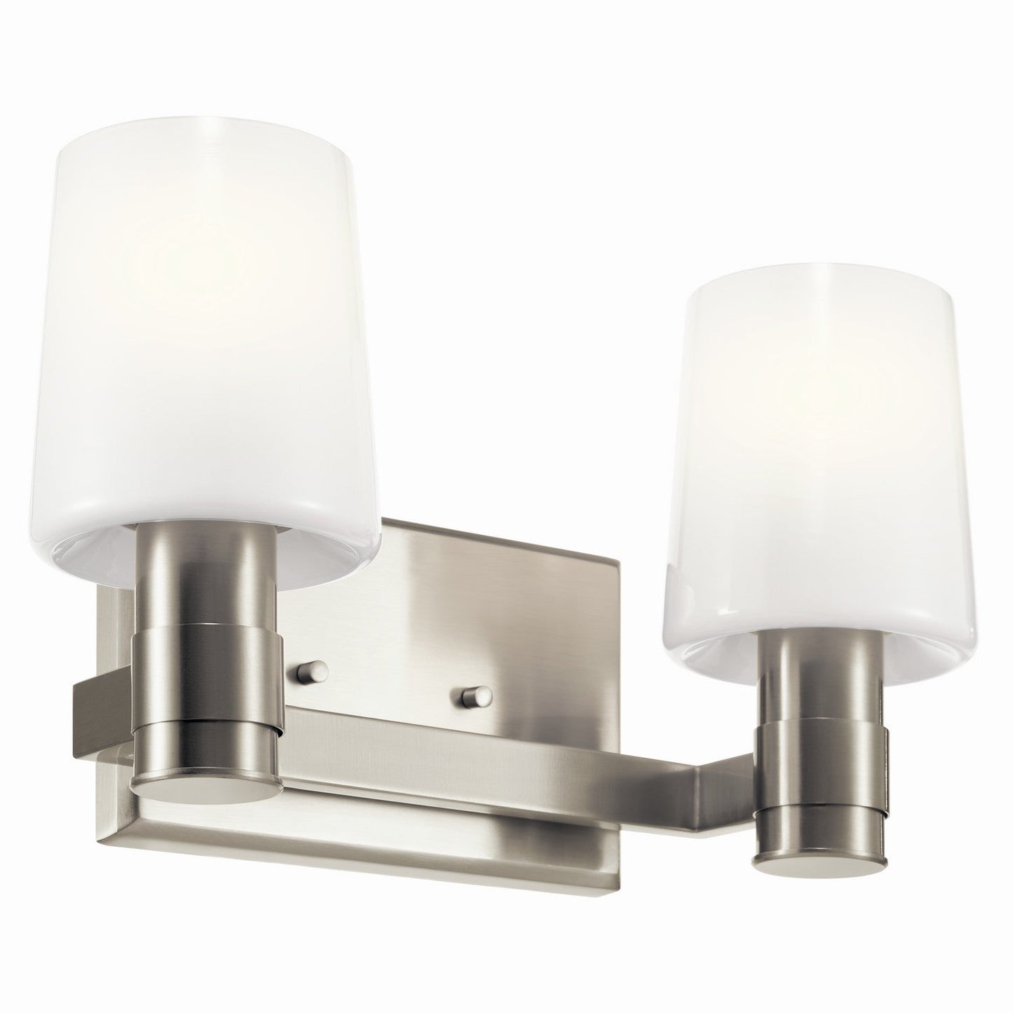 Adani 2-Light Vanity In Brushed Nickel