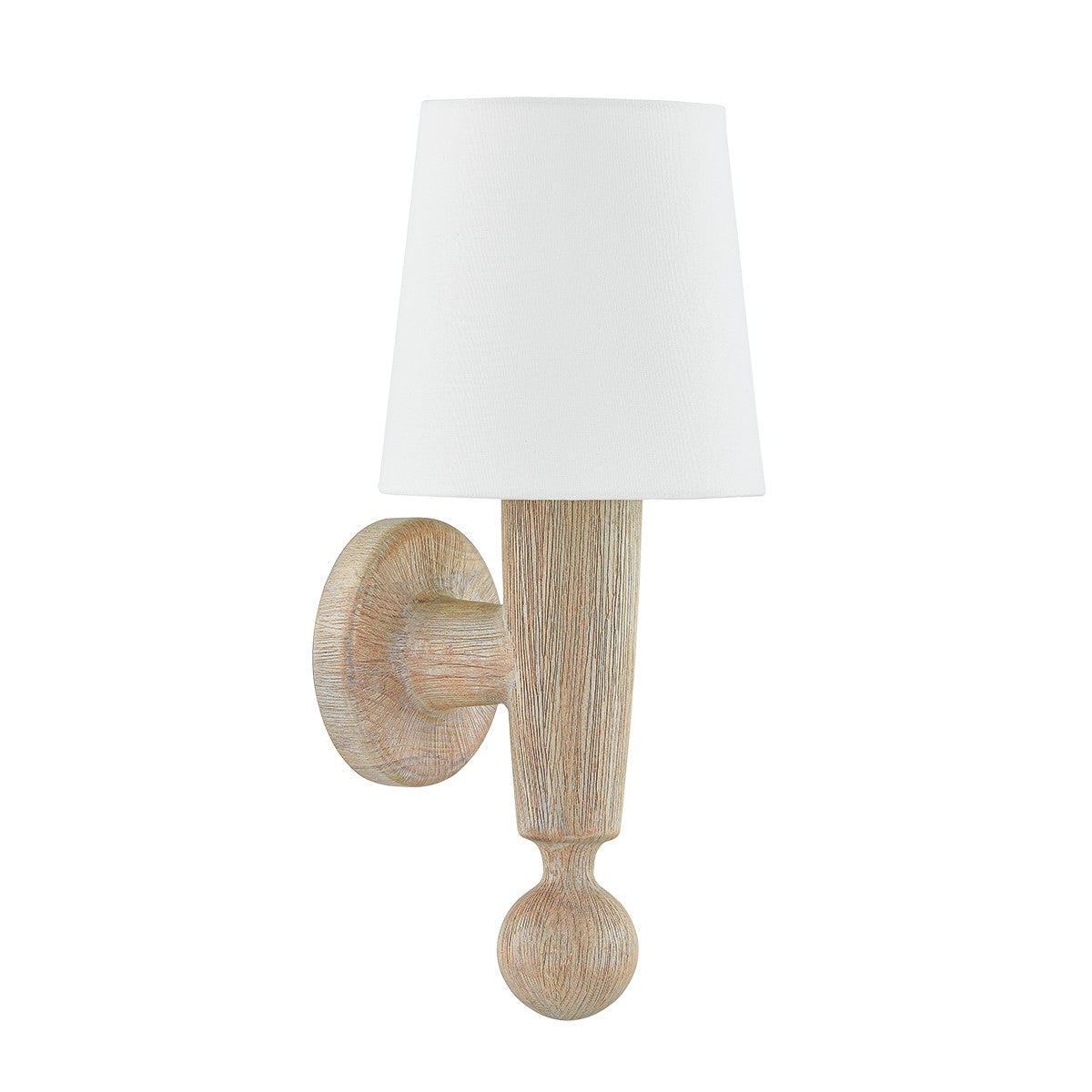 Nola 1-Light Wall Sconce In Aged Brass