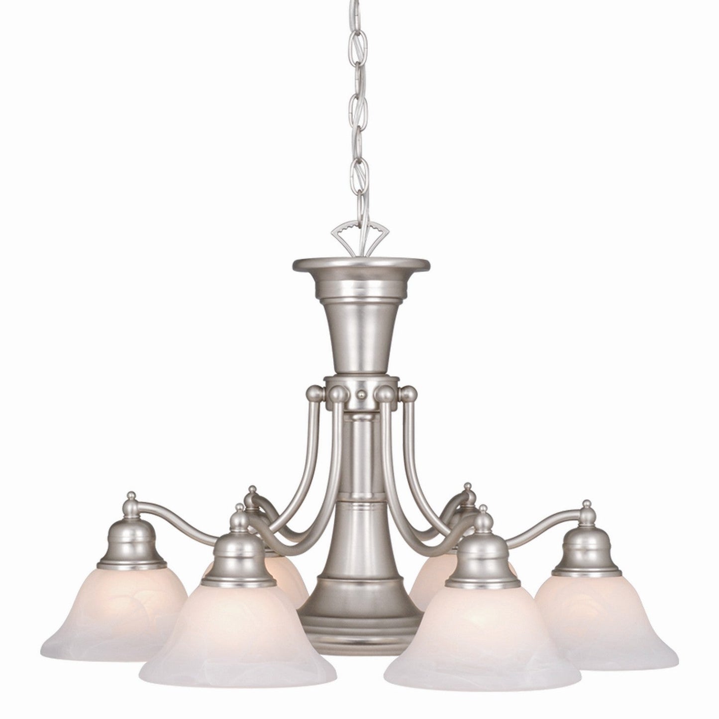 Standford 7-Light Chandelier In Brushed Nickel