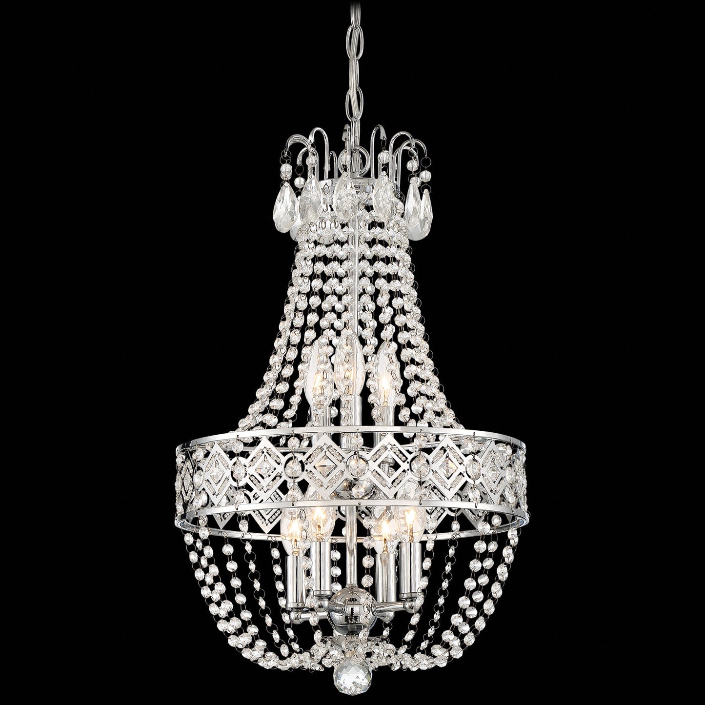 Mini-Chandelier In Chrome