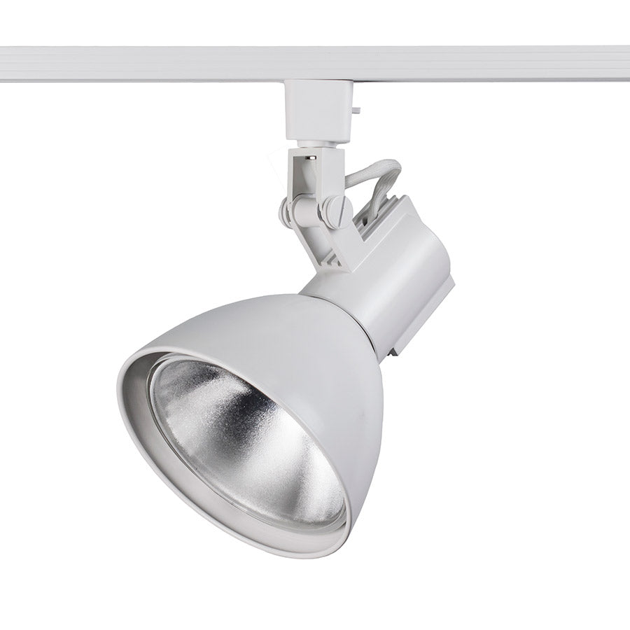 Radiant One Light Track Fixture In White