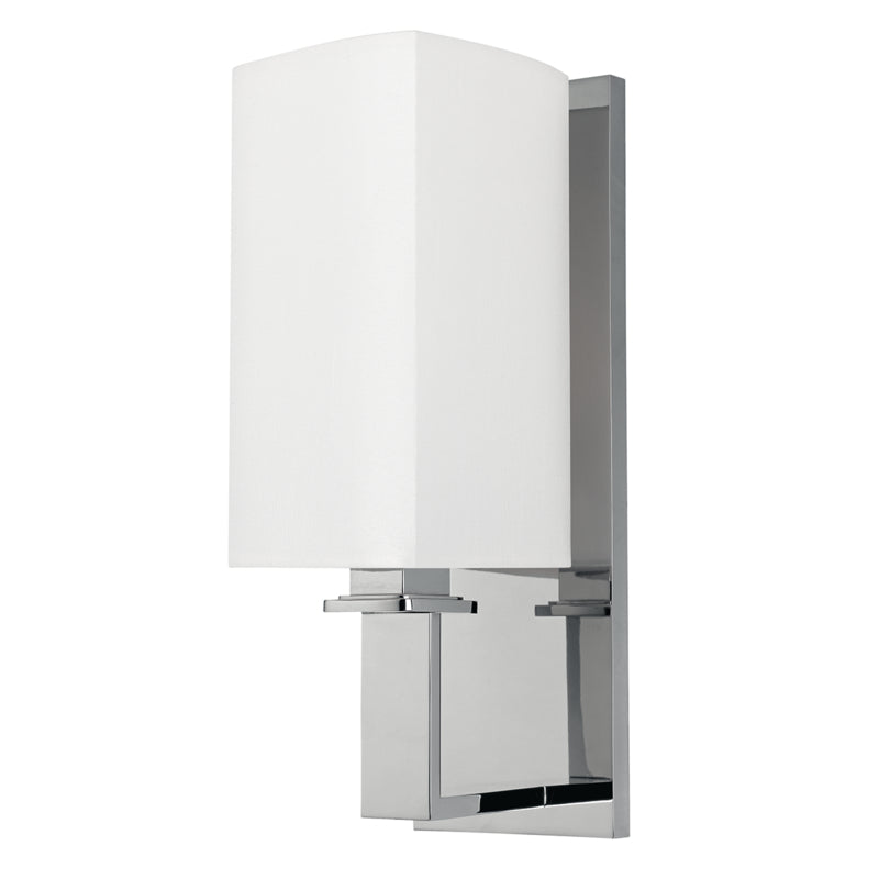 Baldwin 1 Light Wall Sconce In Polished Nickel