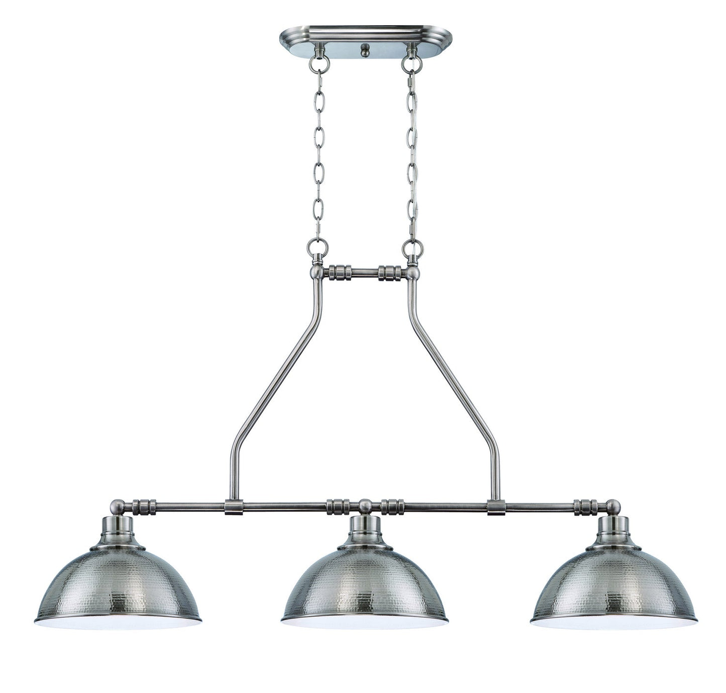 Timarron 3-Light Island In Antique Nickel