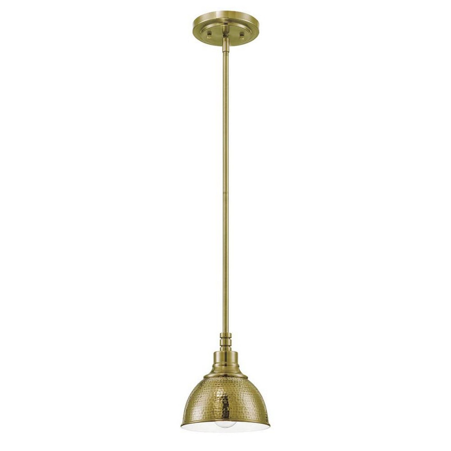Timarron 1-Light Mini Pendant In Legacy Brass
