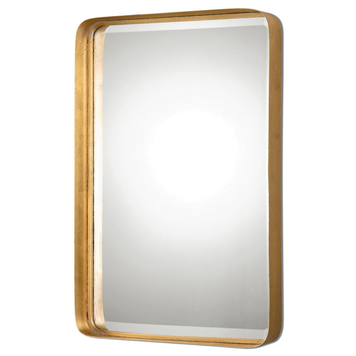 Uttermost's Crofton Antique Gold Mirror Designed By Grace Feyock