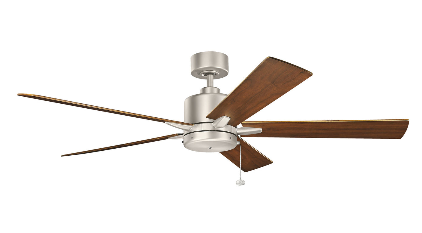 Bowen 60" Ceiling Fan In Brushed Nickel