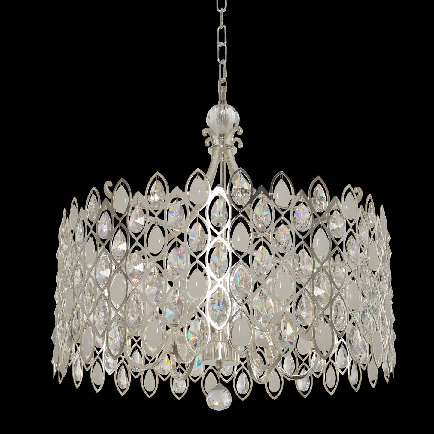 Prive 26" Pendant In Two Tone Silver