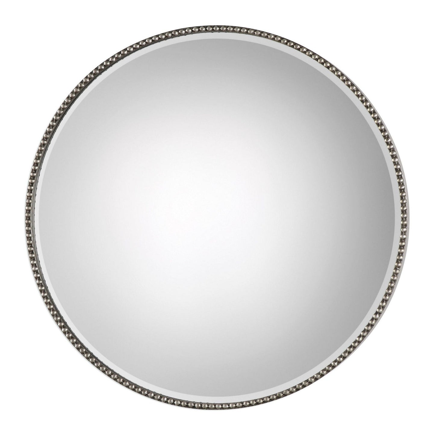 Uttermost's Stefania Beaded Round Mirror Designed By Grace Feyock