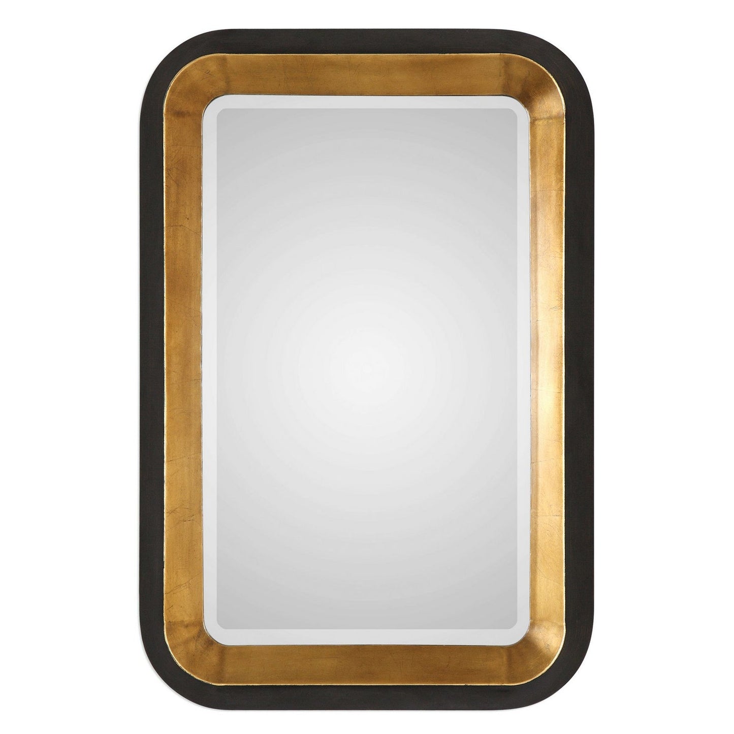 Uttermost's Niva Metallic Gold Wall Mirror Designed By David Frisch