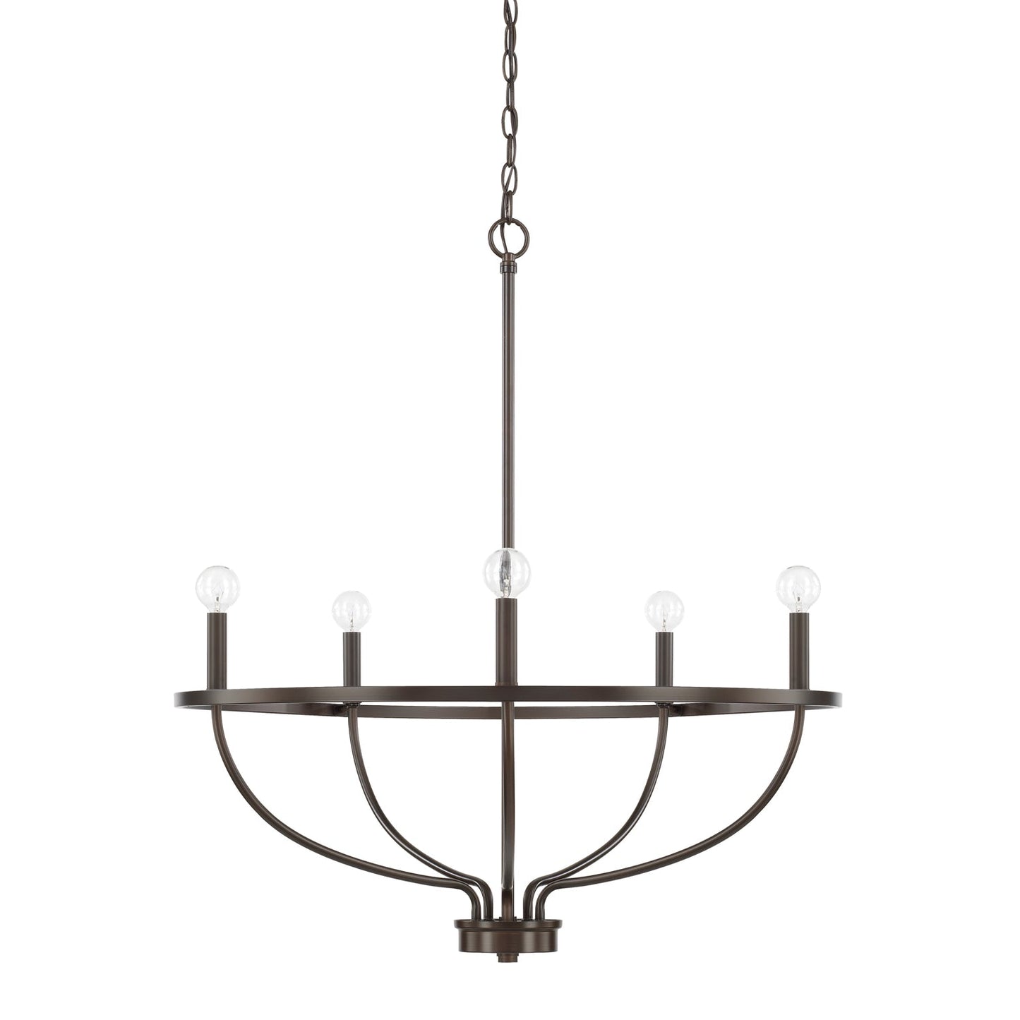 Greyson 5-Light Chandelier In Bronze