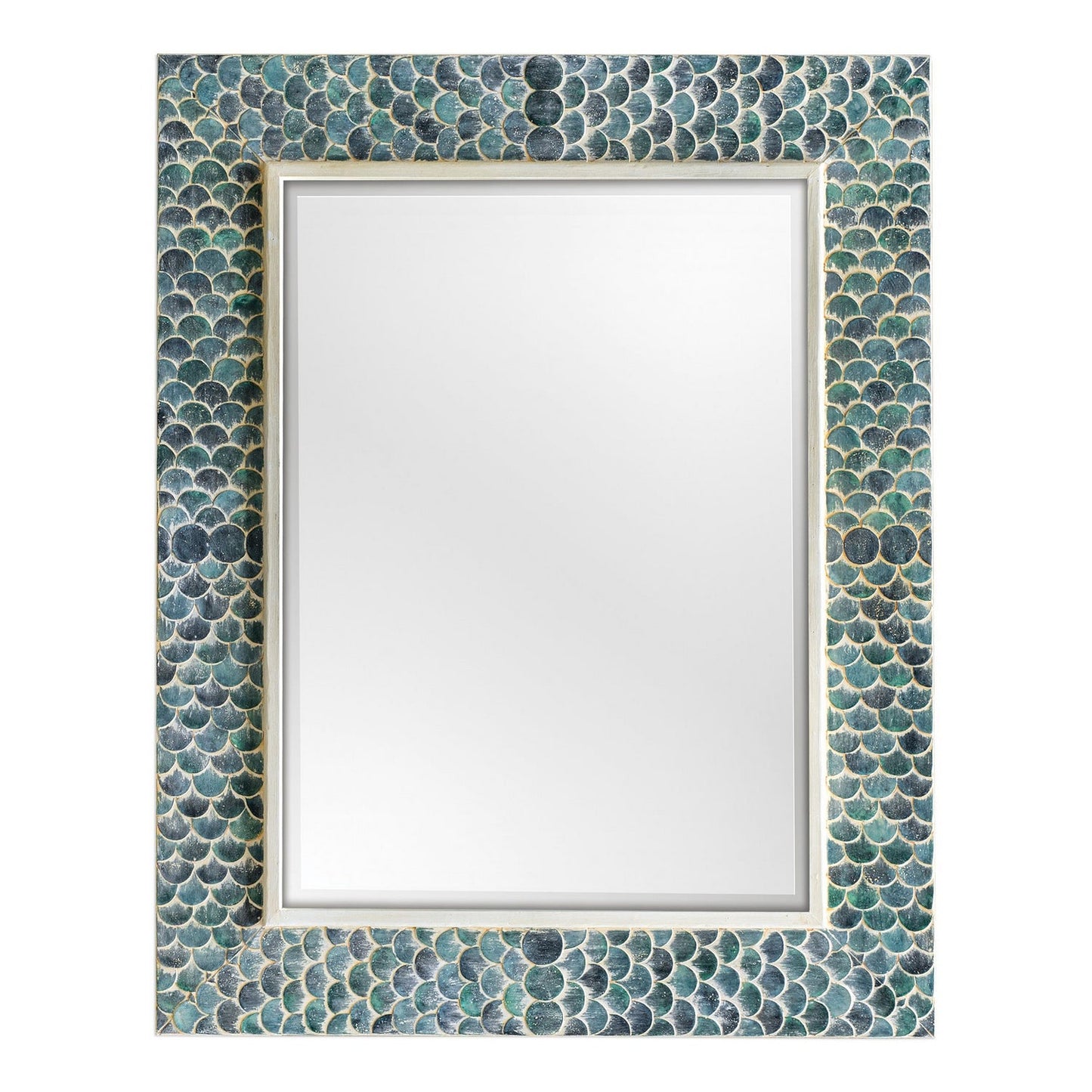 Uttermost's Makaria Coastal Blue Mirror Designed By Billy Moon