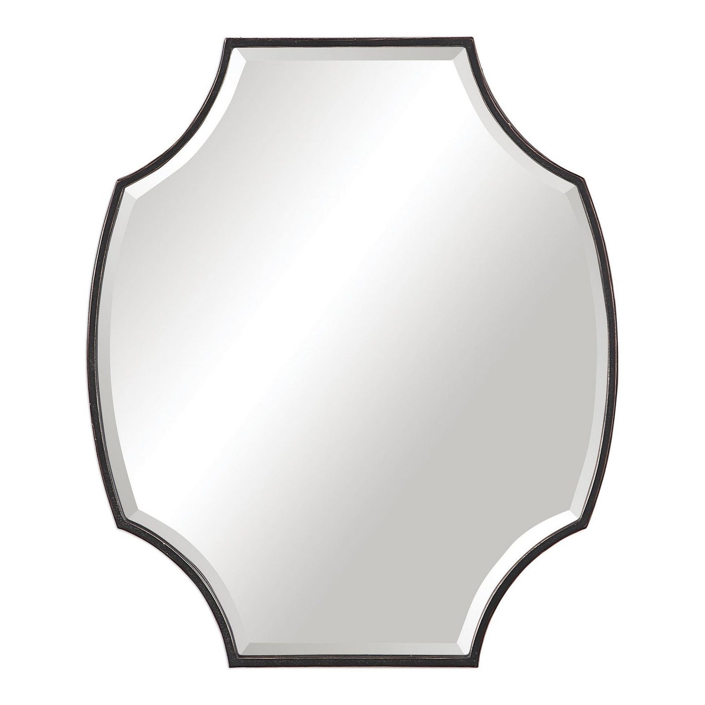 Uttermost's Ulalia Scalloped Mirror Designed By David Frisch