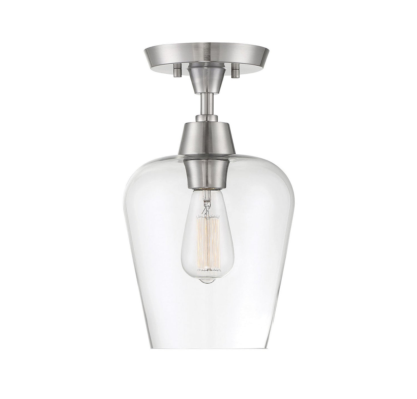 Octave 1-Light Semi-Flush