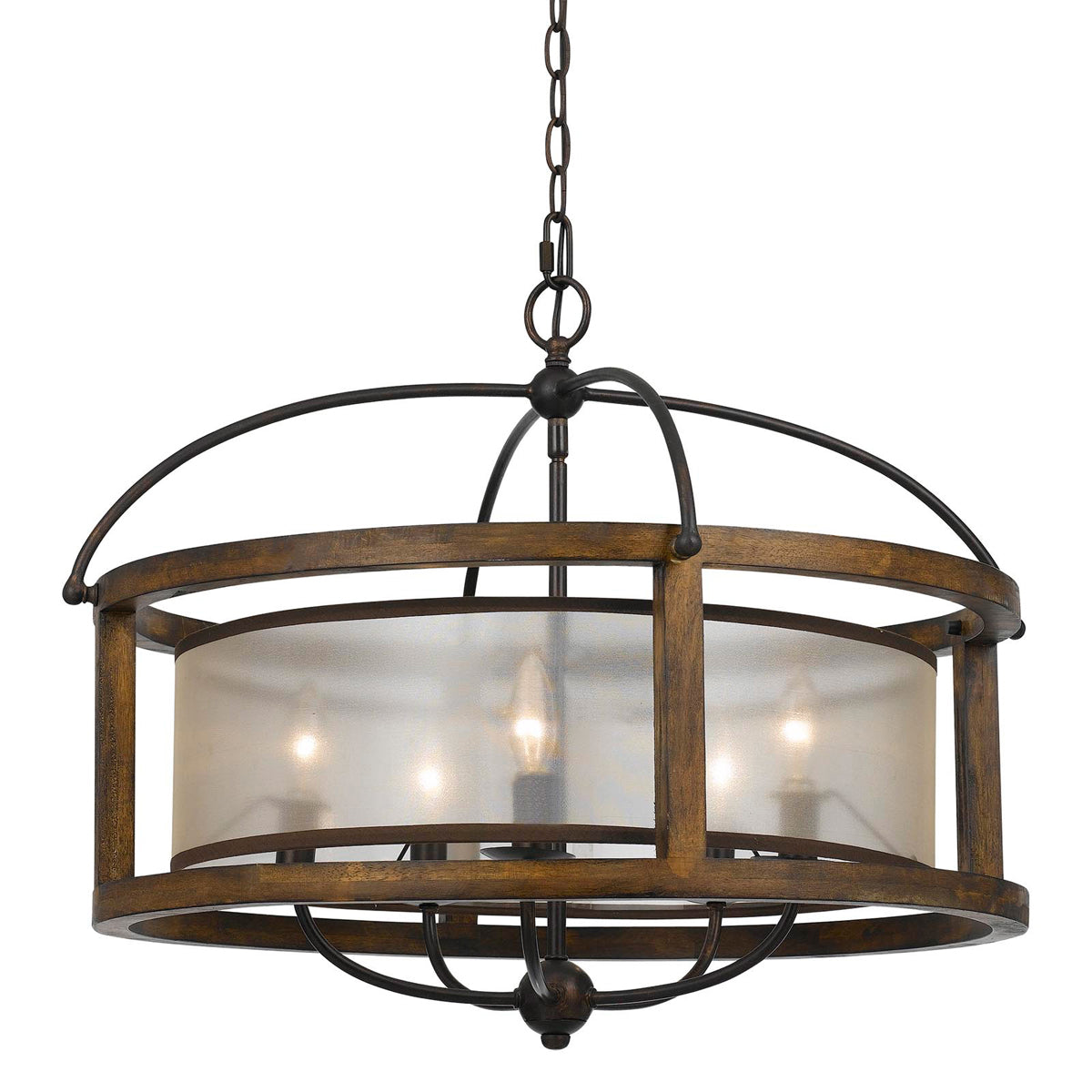 Uni-Pack 5-Light Chandelier In Dark Bronze
