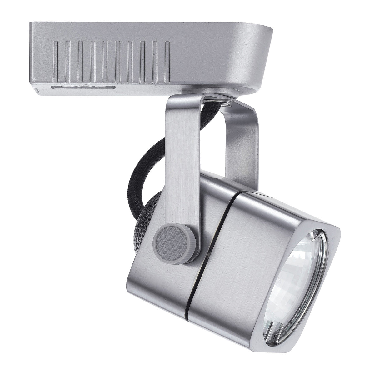 Track Heads 1-Light Track Fixture In Brushed Steel