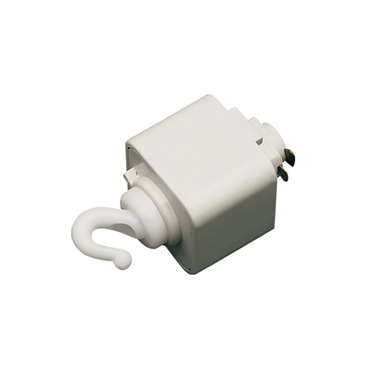 Cal Track Pendant Hook Adopter (3 Wire) In White