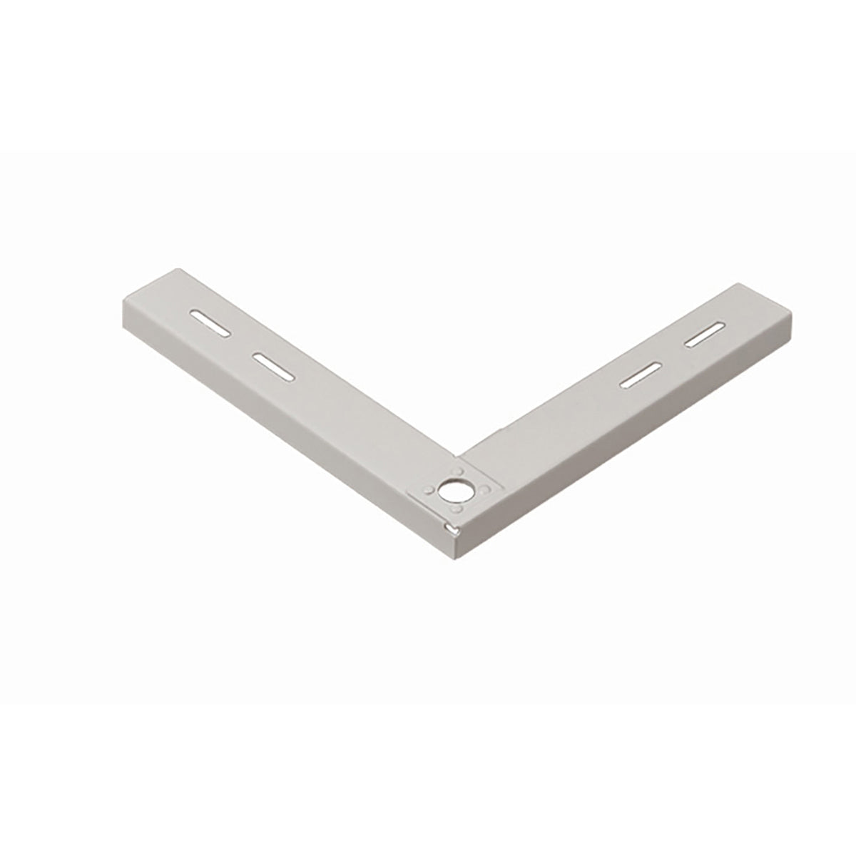 0 8" Height L Track Holder In White