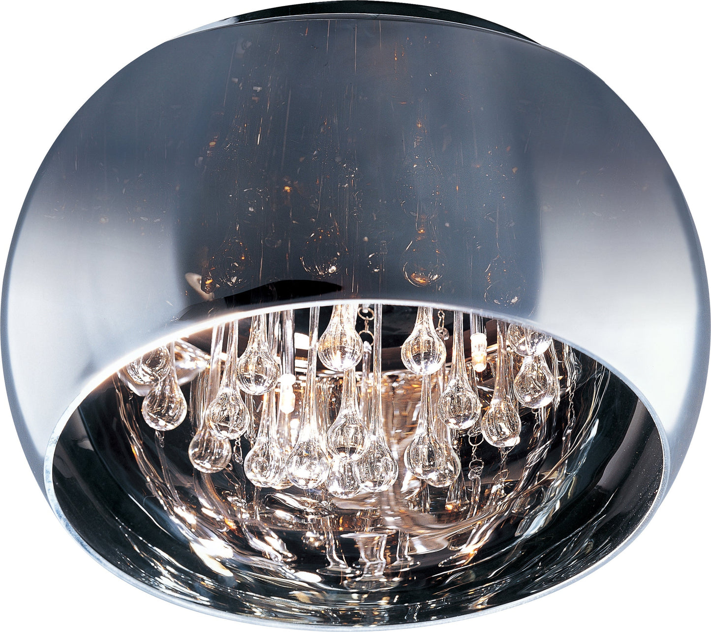 Sense 5-Light Flush Mount In Polished Chrome