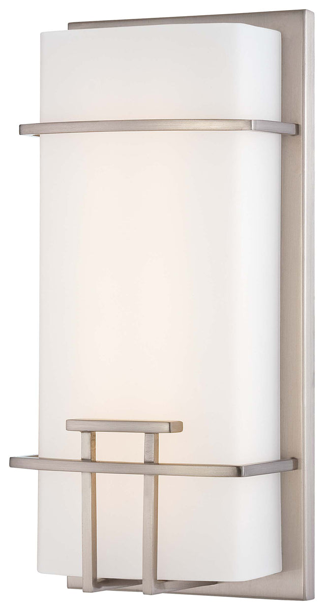 LED Wall Sconce In Brushed Nickel