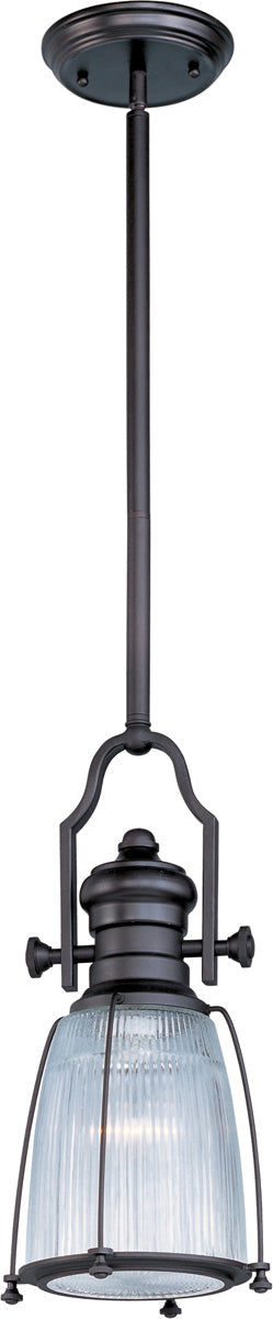 Maxim Hi-Bay 1-Light Pendant In Bronze